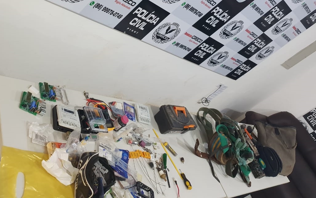Material encontrado pelo GRECO
