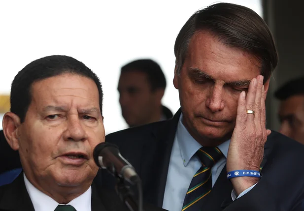Hamilton Mourão e Jair Bolsonaro