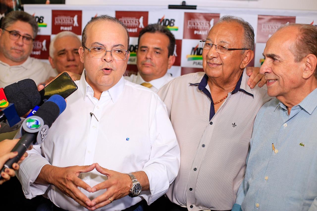 Ibaneis Rocha durante evento em Teresina