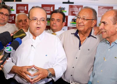 Ibaneis Rocha durante evento em Teresina