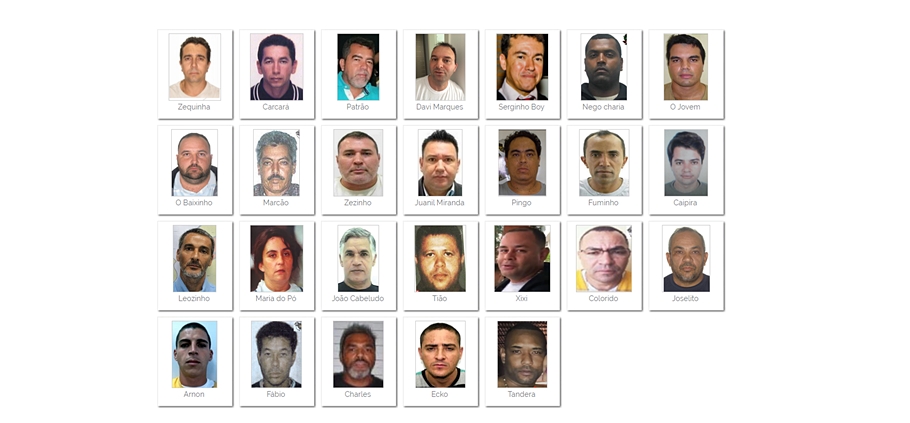 Criminosos procurados