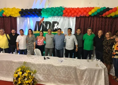 João Mádison em evento no interior do Piauí