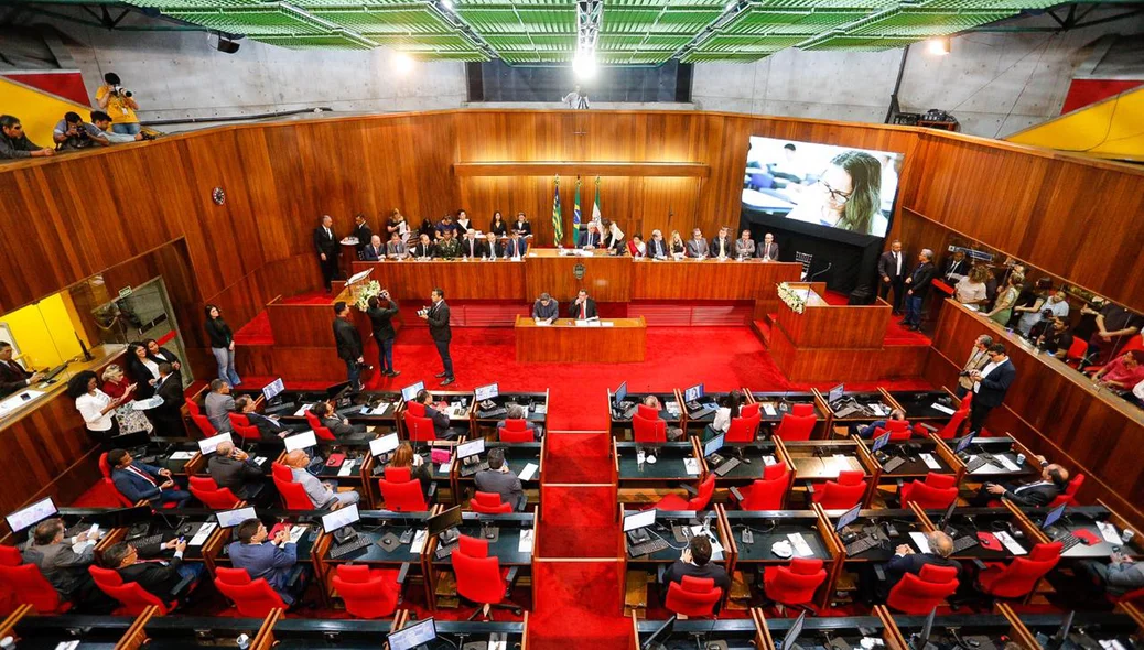 Abertura do ano legislativo na Alepi