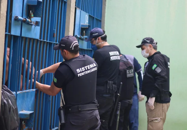 Operação Pignus realizada na Casa de Custódia e Casa de Detenção de Altos