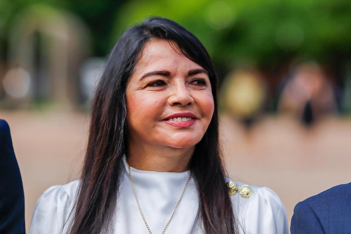 Teresa Britto na abertura do ano legislativo da Alepi