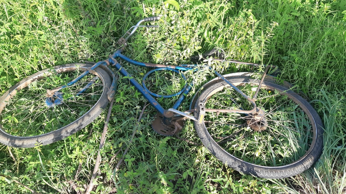 Bicicleta da vítima 