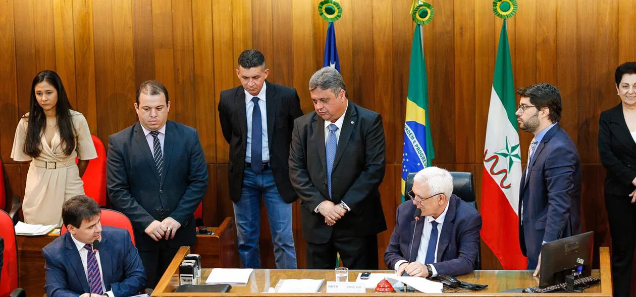 Deputados reunidos