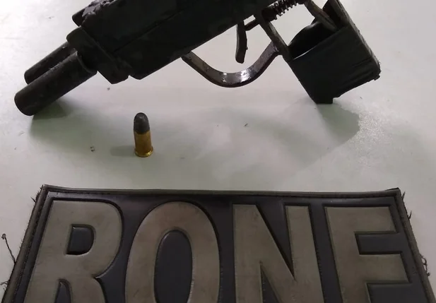 Apreensão de arma na zona norte