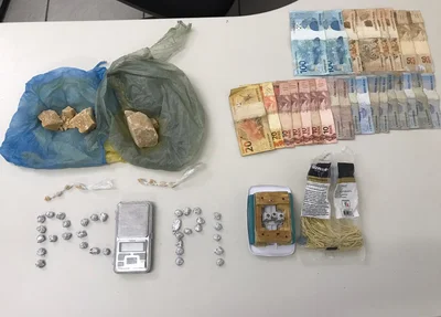 Entorpecentes apreendidos em Buriti dos Lopes