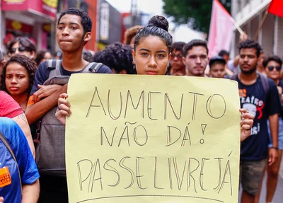 Estudantes também produziram cartazes 