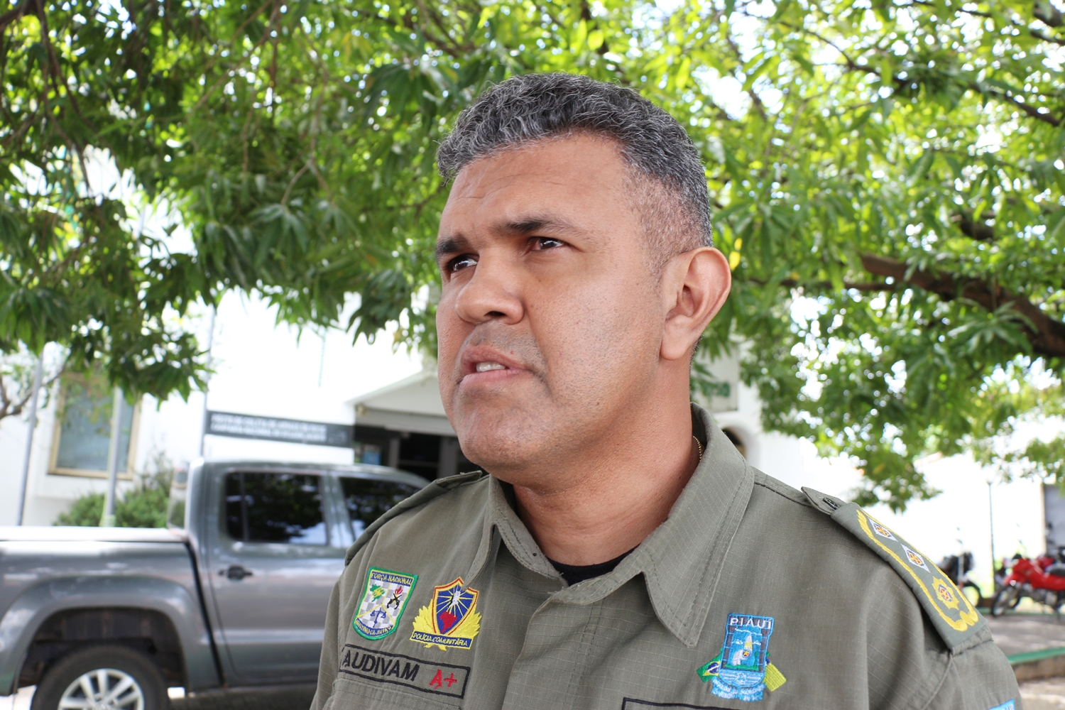 Major Audivam Nunes, comandante da Força Tarefa da Segurança Pública