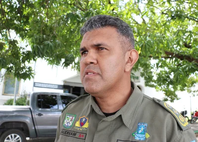 Major Audivam Nunes, comandante da Força Tarefa da Segurança Pública