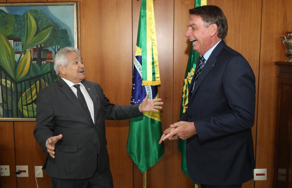 Reunião entre Elmano e Bolsonaro 