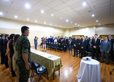 Apresentação do balanço da AGU no Hotel Arrey