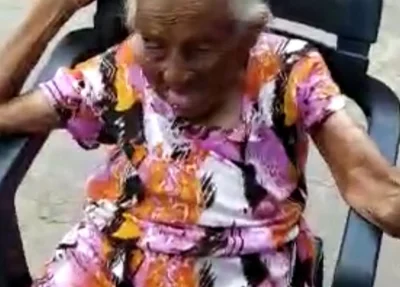 Idosa de 92 anos