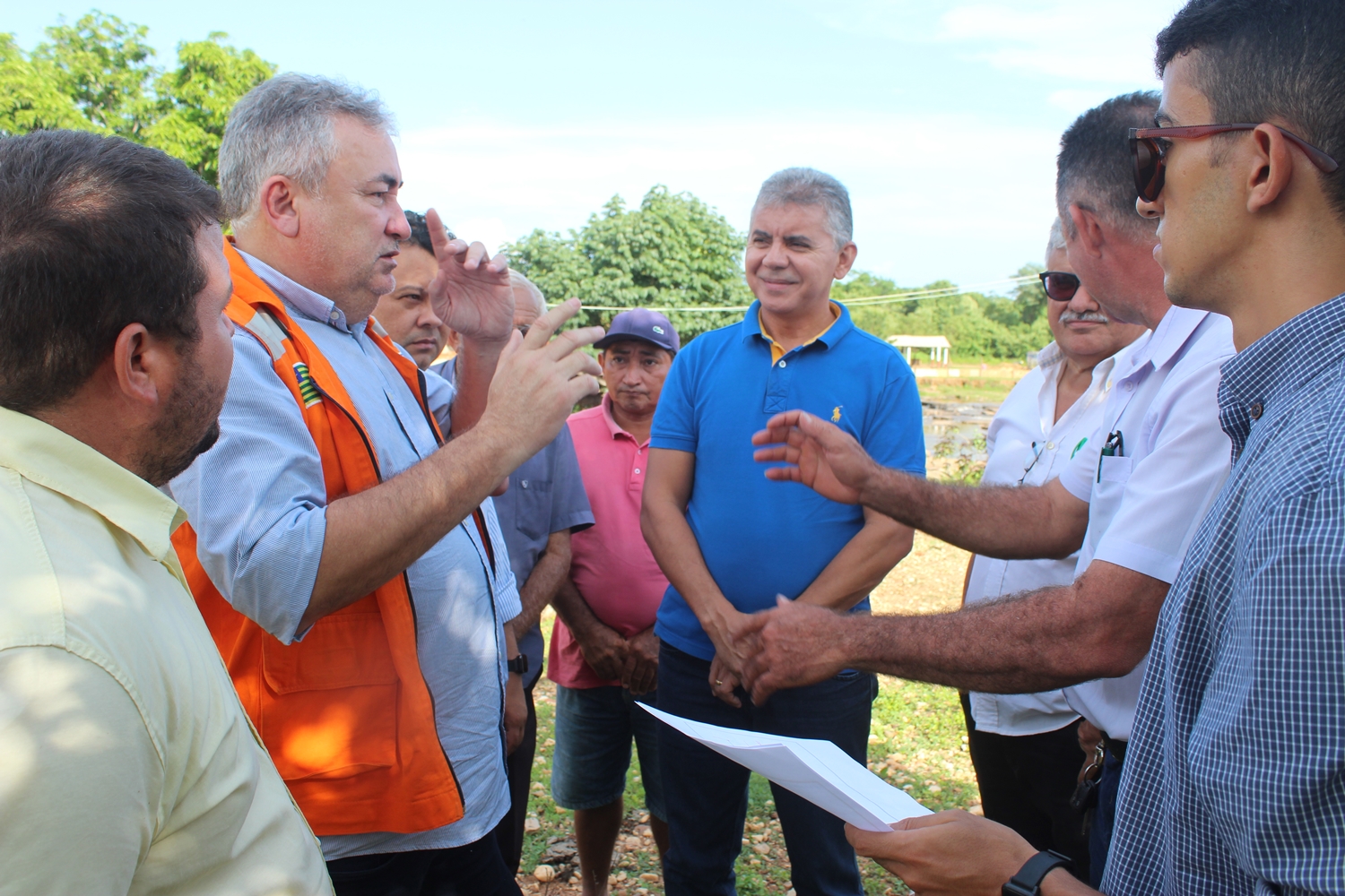 Visita a barragem do Emparedado em Campo Maior