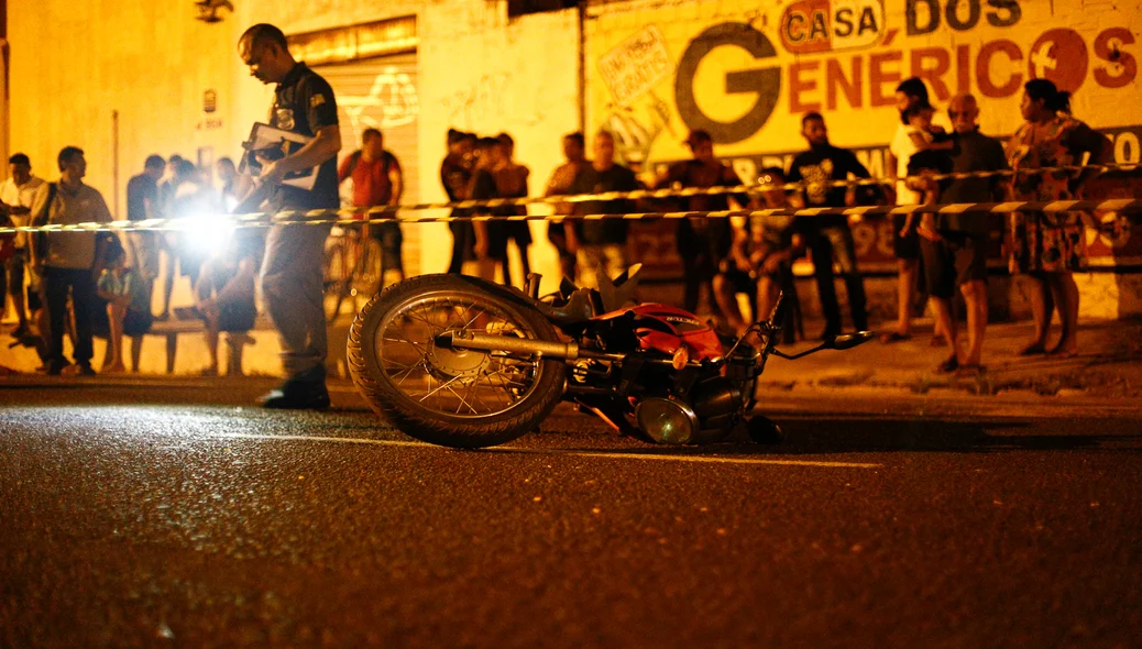 Acidente no bairro Buenos Aires