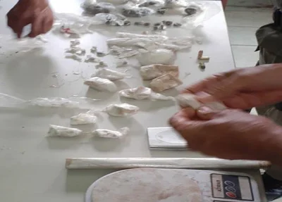 Droga apreendida na zona norte de Teresina