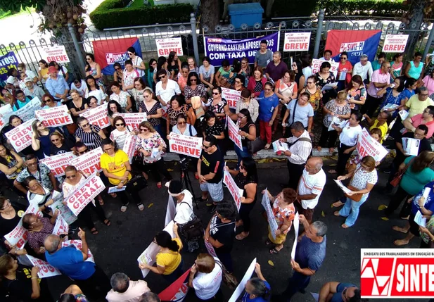 Greve geral de professores 