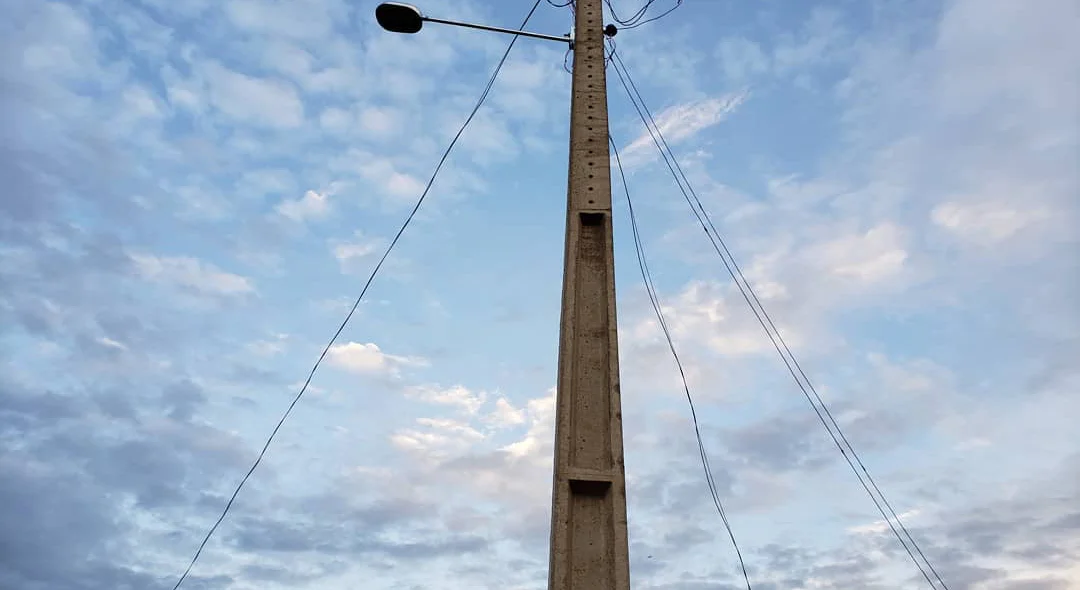 Poste inaugurado em Santana do Piauí
