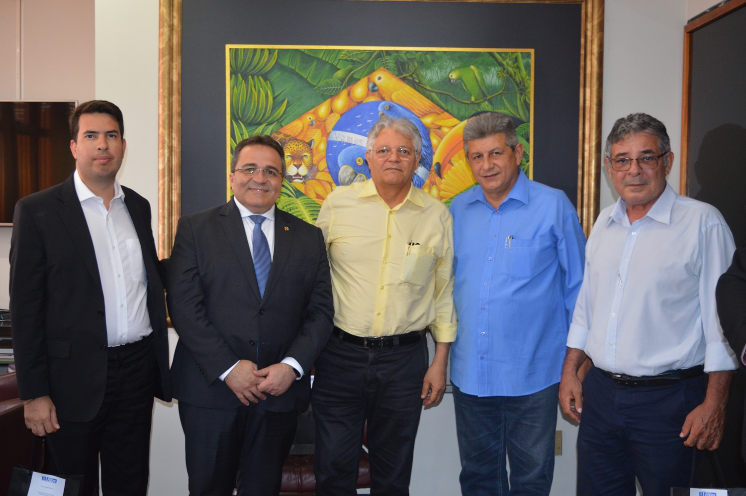 Zé Filho recebe na FIEPI presidente do Banco do Nordeste