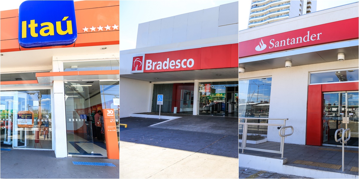 Itaú, Bradesco e Santander fecham 430 agências no Brasil 