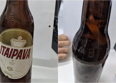 Corpo estranho foi encontrado na cerveja Itaipava 