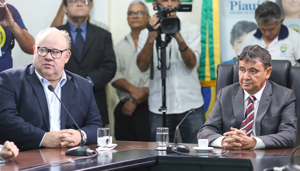Arão Lobão e Wellington Dias 
