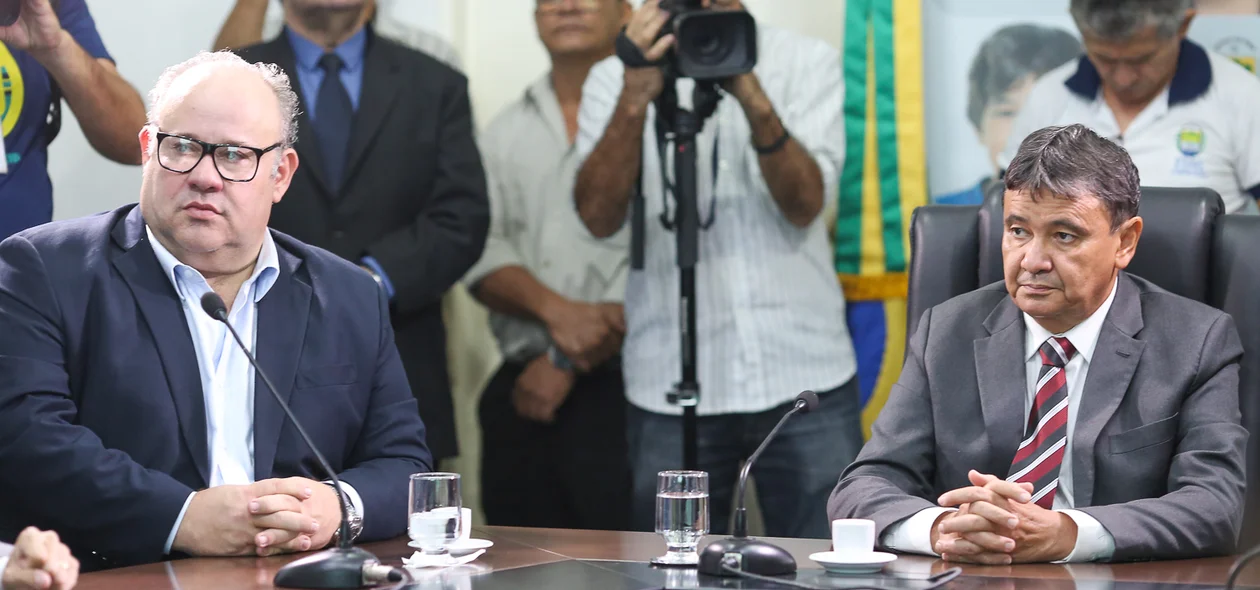 Arão Lobão e Wellington Dias 