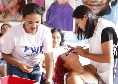 Estande da Fundação Wall Ferraz no Corso de Teresina 2020
