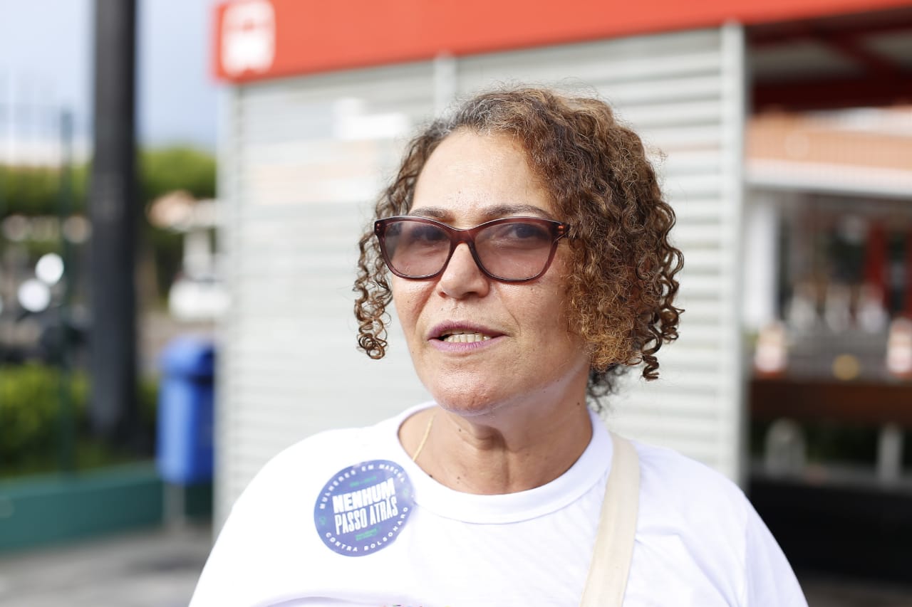 Madalena Nunes, integrante da Frente de Mulheres Contra o Feminicídio 