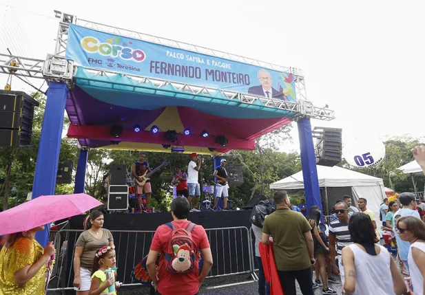 Palco Samba e Pagode em homenagem ao ex-deputado Fernando Monteiro