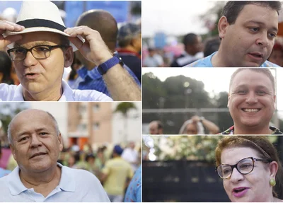 Políticos no Corso de Teresina 2020