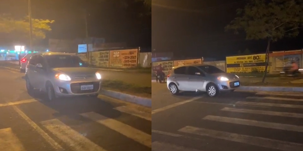 Veículo recuperado pela CIPTRAN na Avenida Zequinha Freire