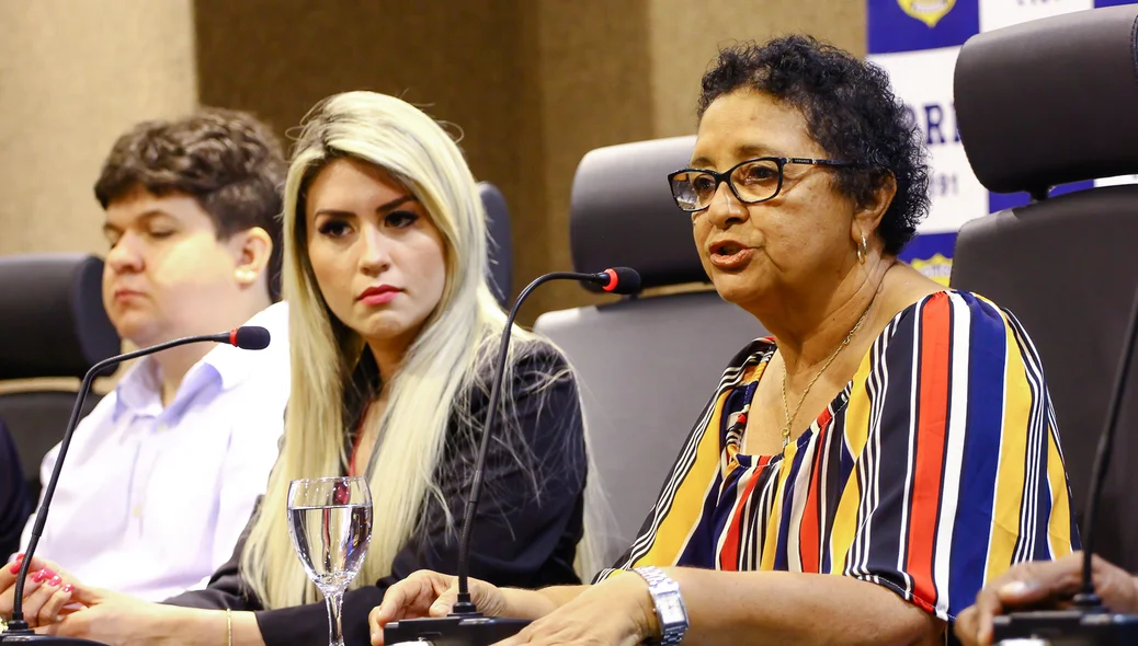 Amélia Costa e Delegada Anamelka 