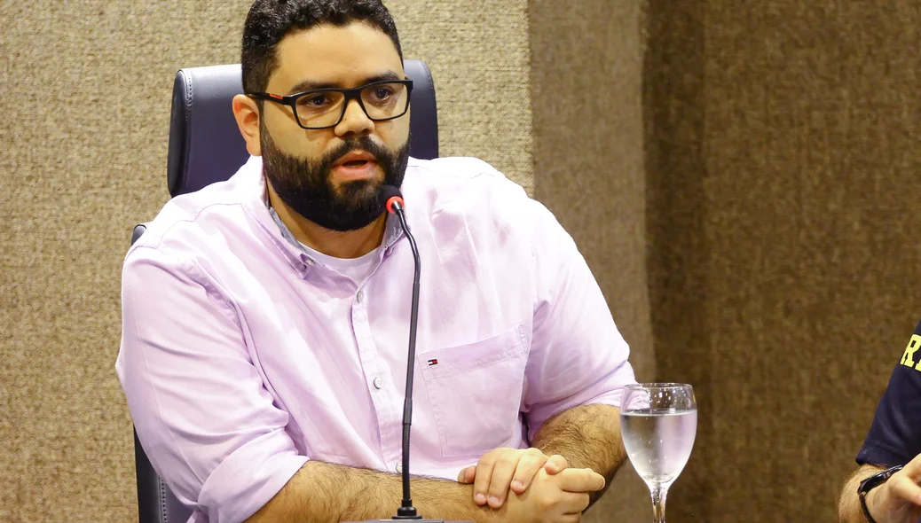 Representante do DETRAN, Helielson Sousa 