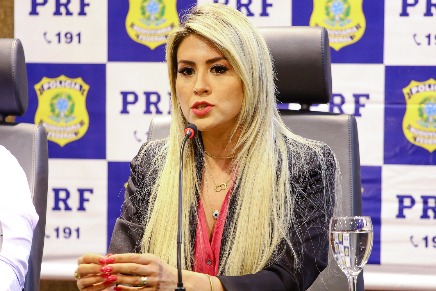 Sub-secretária de Segurança, Anamelka Cadena 