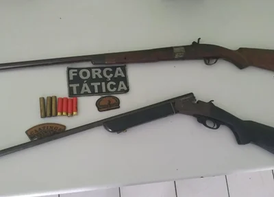 Apreensão de armas em Fronteiras