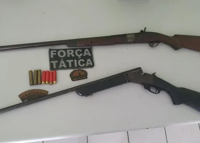 Armas apreendidas 