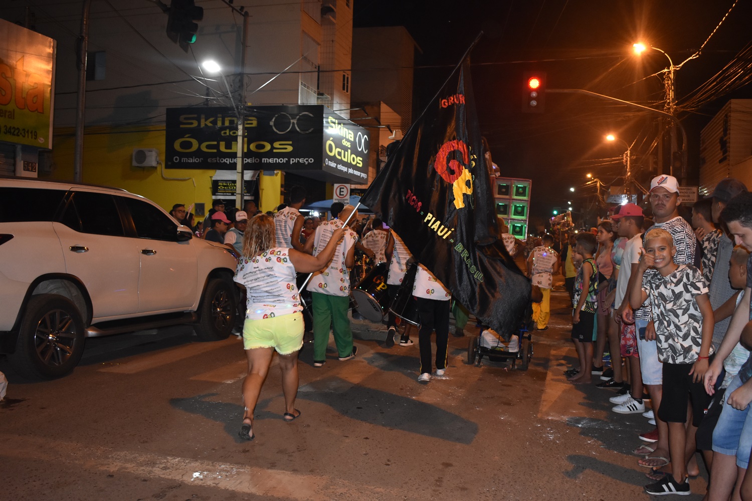 Corso reúne centenas de pessoas na abertura do Picos Folia 2020