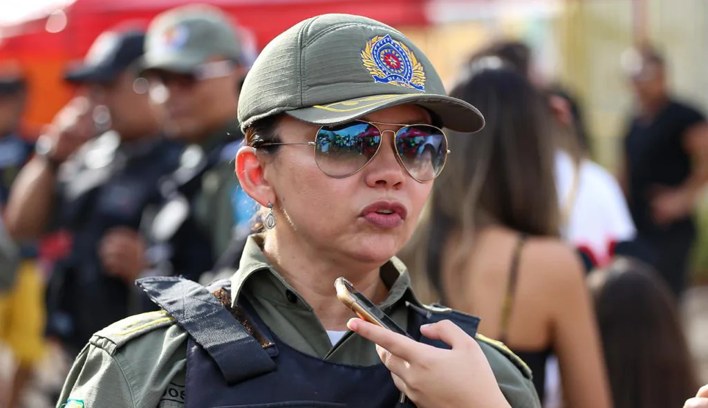 Tenente-coronel Joseline Gomes