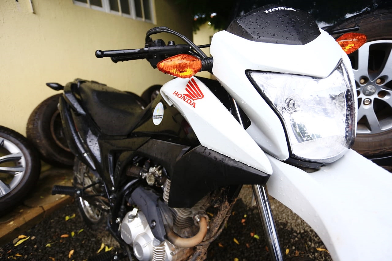 Motocicleta apreendida