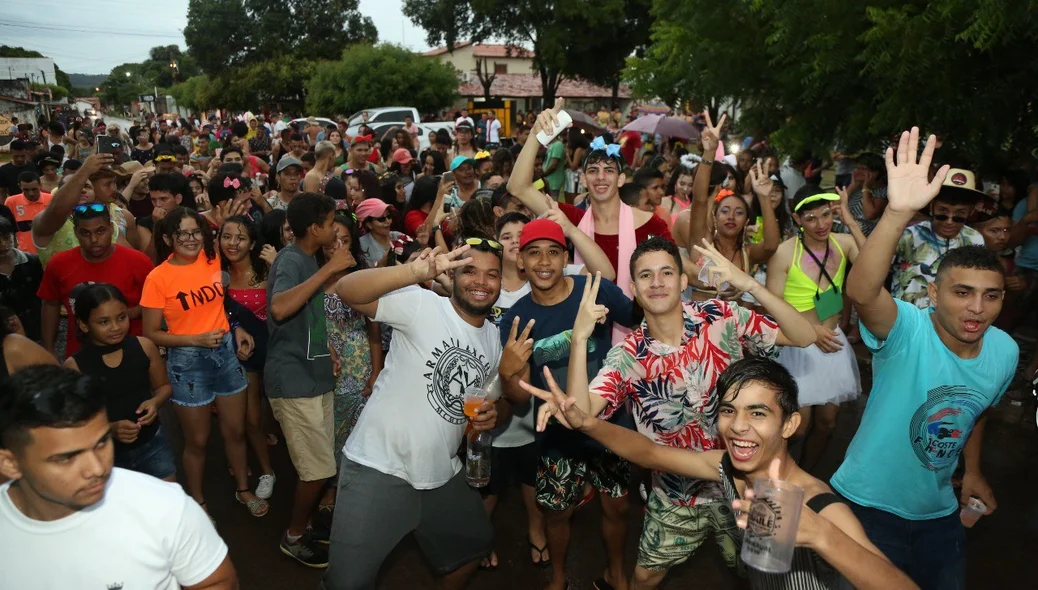 Galera curtindo o carnaval 