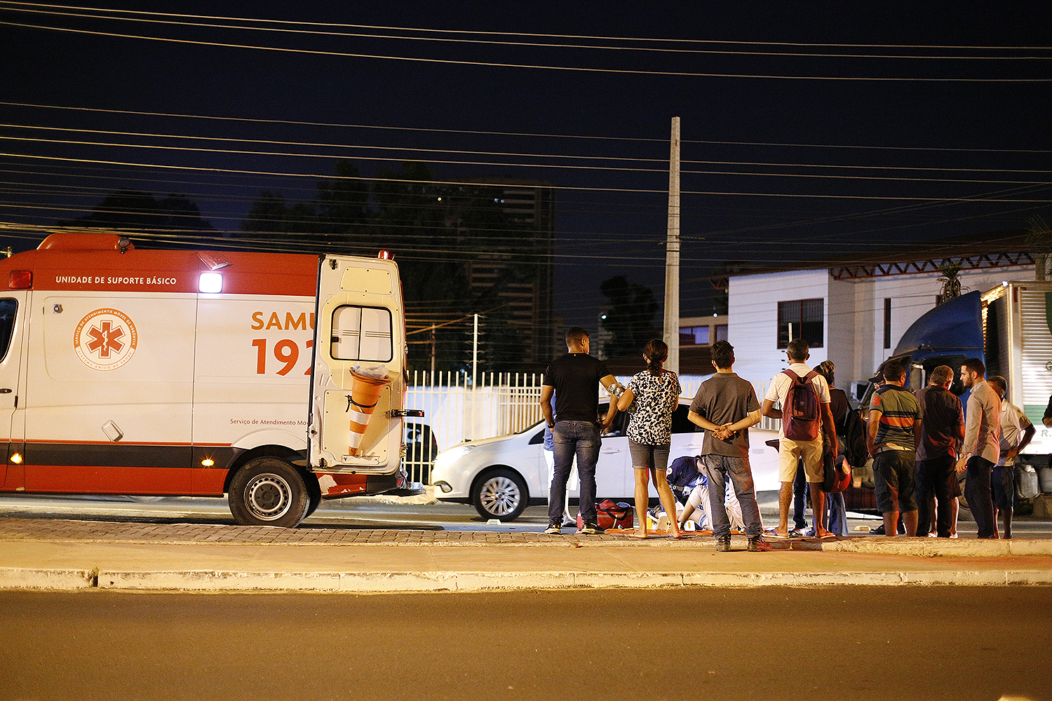 Acidente na Avenida Presidente Kennedy