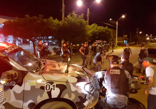 Polícia Militar de Picos em operação