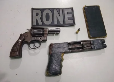 Armas de fogo apreendidas