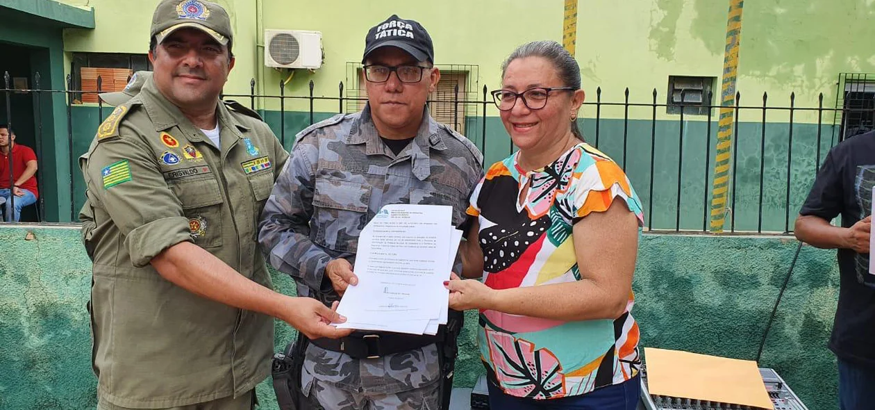 Assinatura do Convênio com a Polícia Militar