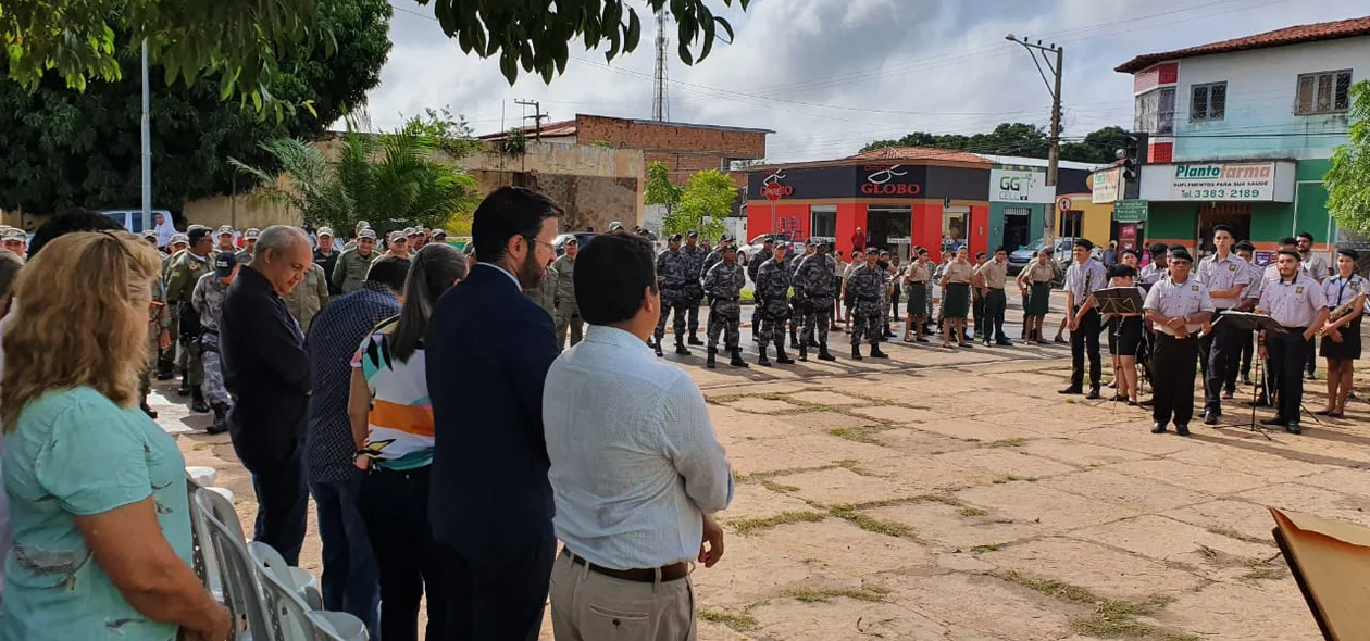 Cerimônia de 45 anos da Polícia Militar  