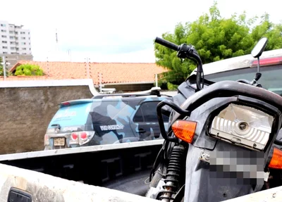 Moto apreendida