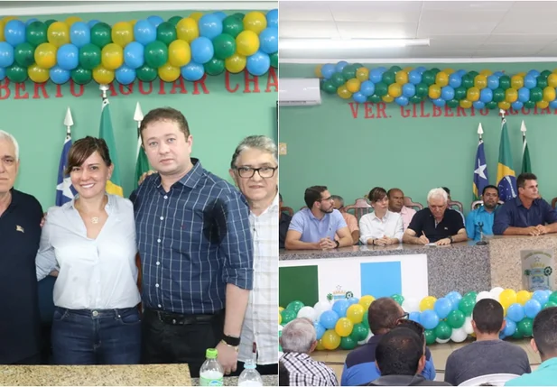 Deputado Themístocles Filho prestigia Convenção do PTB em Esperantina 